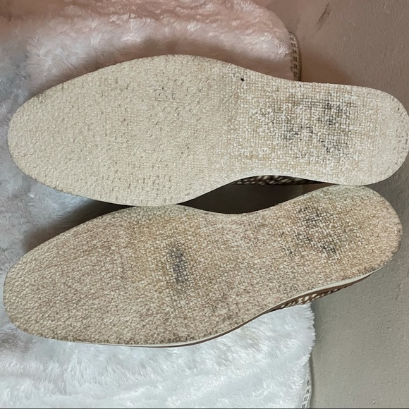 Free People Snakeskin Velvet Loafers Size 41 - Picture 8 of 12